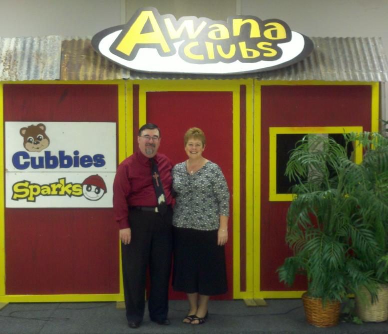 Ken and Barbara Sibley at an AWANA Clubs event